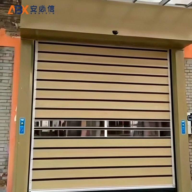 张家口市螺旋式快速门